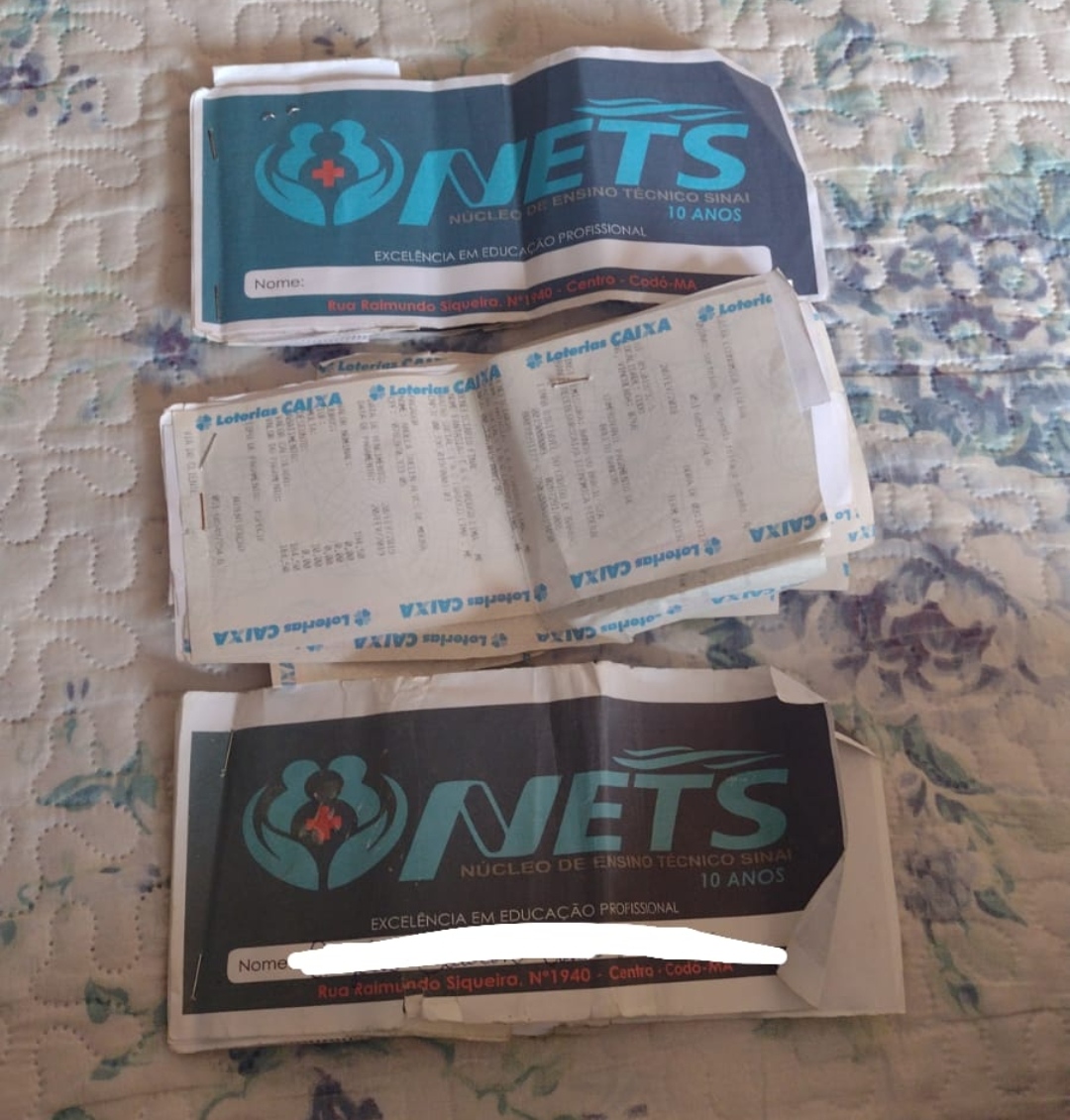 ALUNA DENUNCIA EMPRESA NETS CURSO EM CODÓ. NÃO CUMPRIRAM COM NADA PROMETIDO AOS ALUNOS.