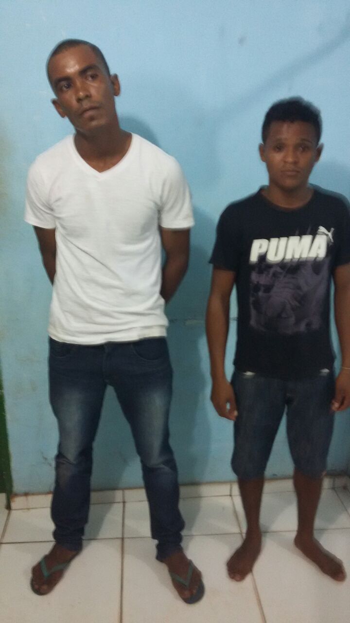 EM TIMBIRAS DUAS PESSOAS PRESAS PELO CRIME DE AGRESSÃO FÍSICA E DANOS MATÉRIAS
