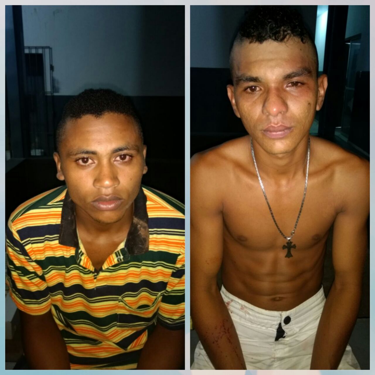 EM CODÓ DOIS INDIVÍDUOS  SÃO PRESOS APÓS QUEBRAR AUTOMÓVEL DE UM PM