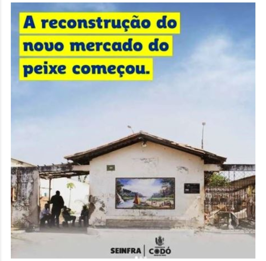 Governo do Maranhão encerra convênio da reforma do Mercado das Verdureiras, Vísceras e Peixes de Codó